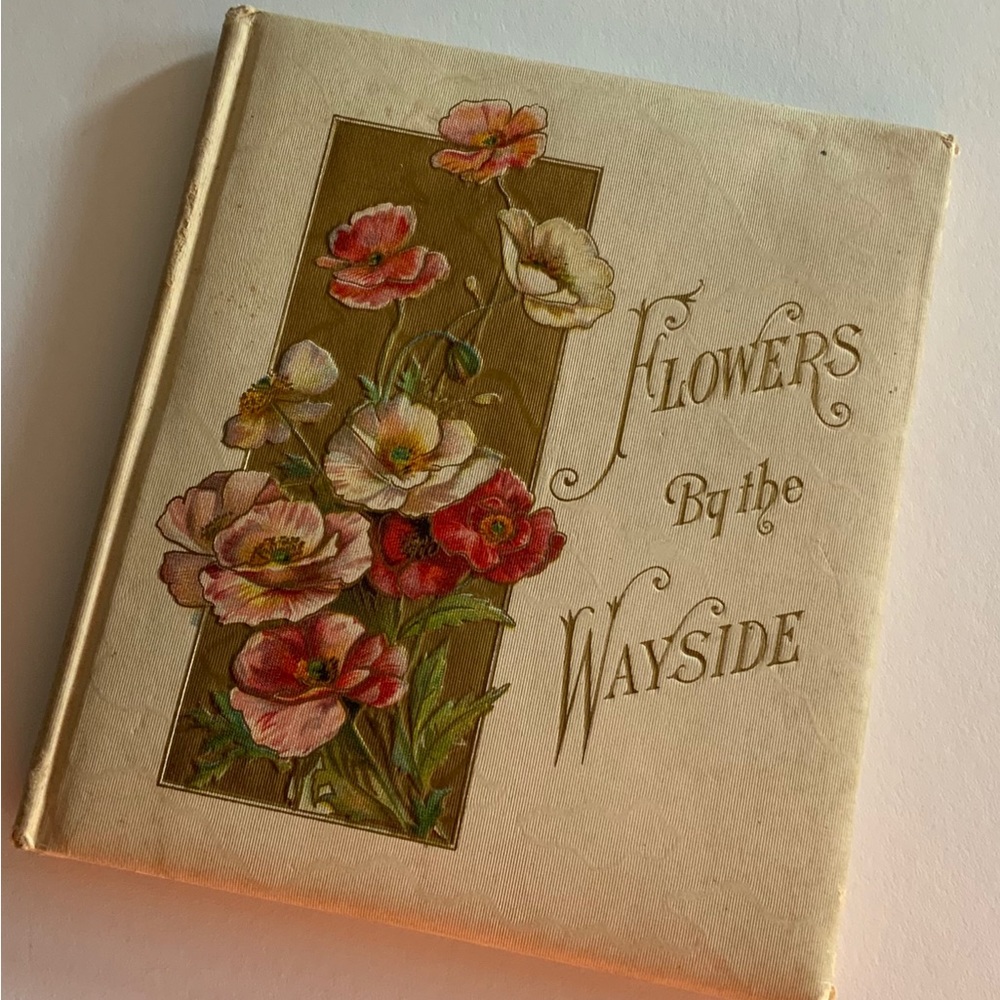 Flowers by the Wayside Antique Book